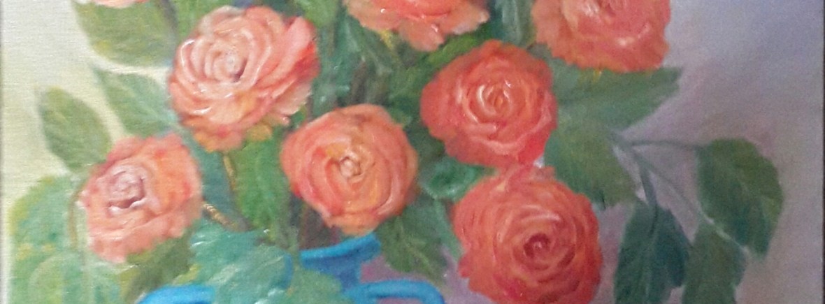 roses painting