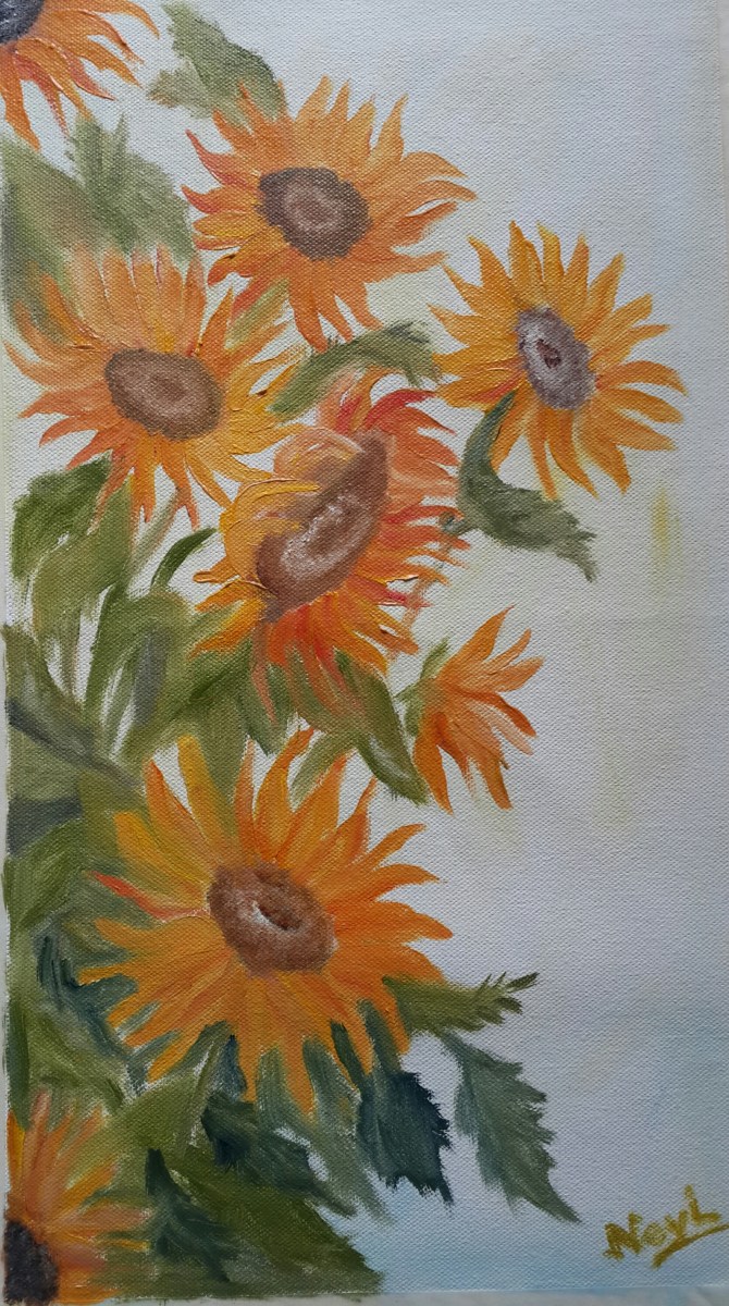 floral painting
