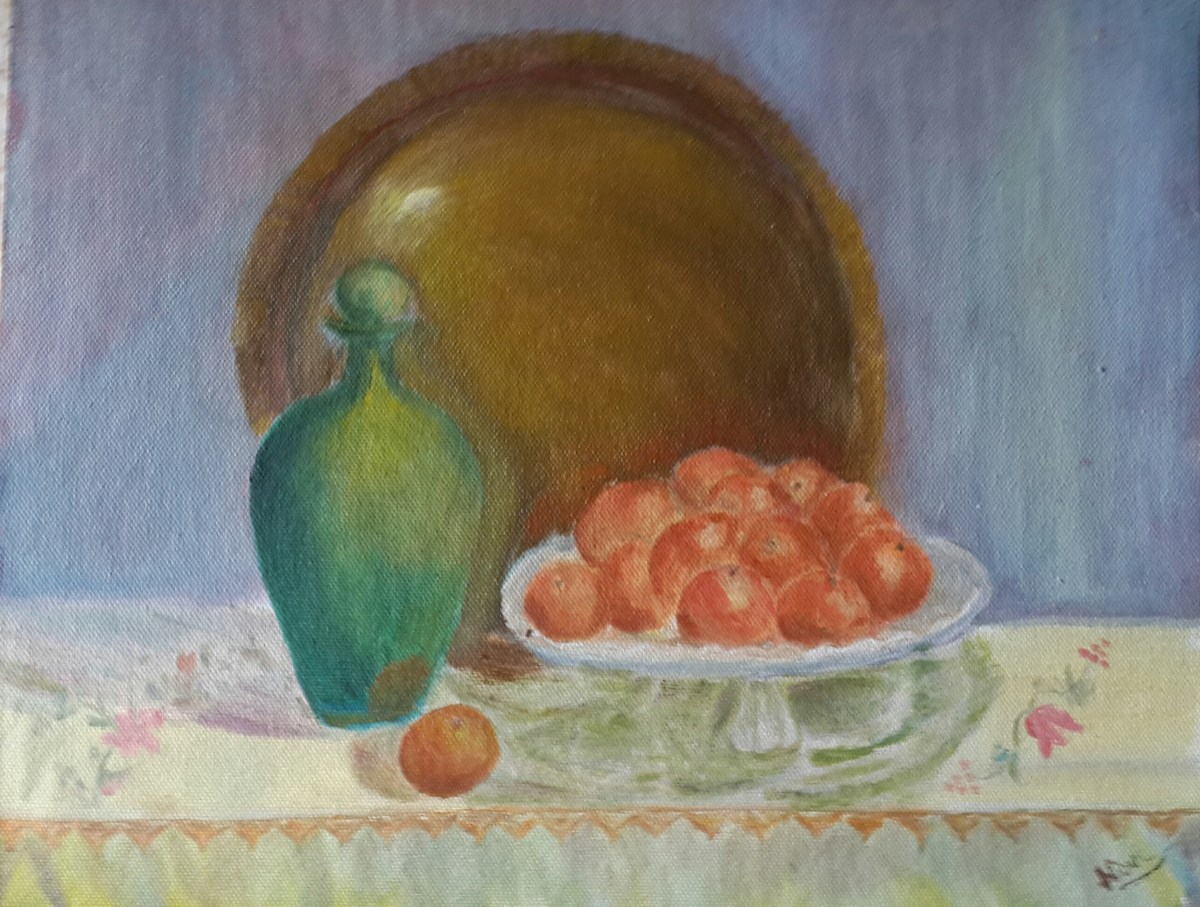 original still life painting by Navdeep Kular
