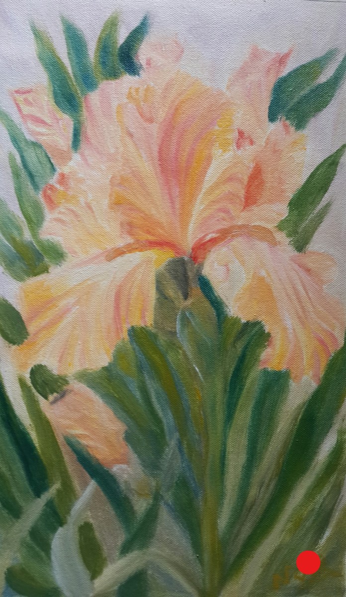 Yellow Iris by Navdeep Kular